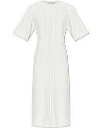 Ami Paris - Dress With A Slit - Lyst