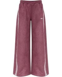 adidas Originals - Wide-Leg Track Pants - Lyst