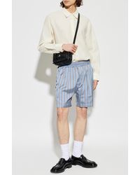 Tom Ford - Silk Shorts With Striped Pattern - Lyst
