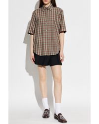 Acne Studios - Checked Pattern Shirt - Lyst