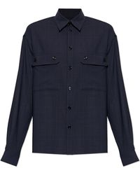 Dolce & Gabbana - Wool Shirt With Pockets - Lyst