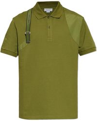 McQueen - Polo With Logo - Lyst