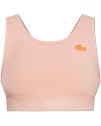 Lacoste - Short Training Top - Lyst