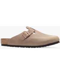 Birkenstock - 'Boston Big Buckle' Slides - Lyst