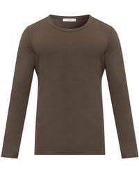 Lemaire - Ribbed Long Sleeve Top - Lyst