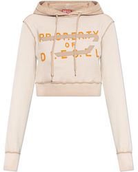 DIESEL - 'F-Slimmy-Hood-S1' Hoodie - Lyst