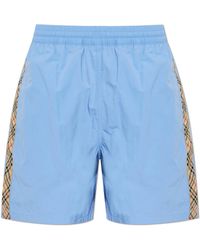 Burberry - 'Seb' Swim Shorts - Lyst