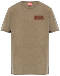 DIESEL - T-Shirt 'T-Rawjust-V1' - Lyst