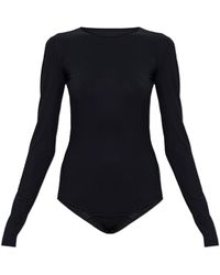 MM6 by Maison Margiela - Long Sleeve Bodysuit - Lyst