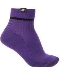Nike Branded Socks 2-pack Multicolor - Purple