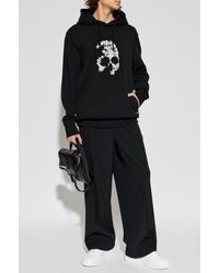 McQueen - Sweatshirt With A Distinctive Skull Motif - Lyst
