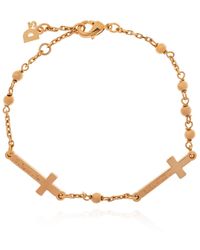 DSquared² Rosary Bracelet - Metallic