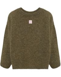 American Vintage - Sweater With Patch - Lyst