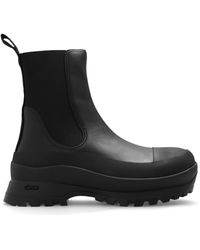 Stella McCartney - Chelsea Boots With Logo - Lyst