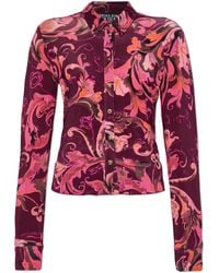 Versace Jeans Couture - Shirt With 'Barocco' Print - Lyst