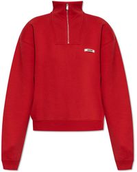 Jacquemus - Sweatshirt With Stand-Up Collar - Lyst