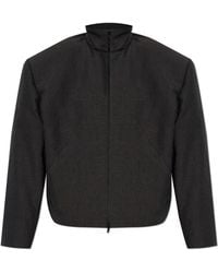 Balenciaga - Jacket With Stand-Up Collar - Lyst