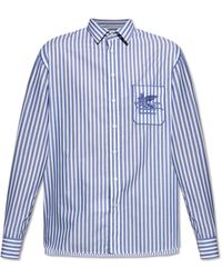 Etro - Shirt With Pocket - Lyst