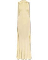 Self-Portrait - Dress With A Detachable Shawl - Lyst
