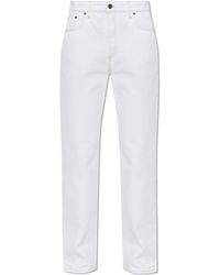 Versace - Jeans With Slightly Tapered Legs - Lyst