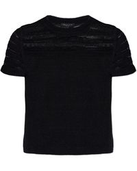 Rag & Bone - Short Sleeve Top - Lyst