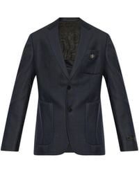 Versace - Wool Blazer - Lyst