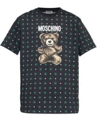 Moschino - T-Shirt With Print - Lyst