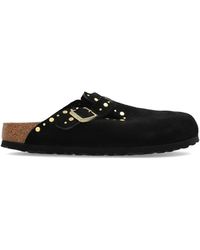 Birkenstock - 'Boston Riviet Border' Mules - Lyst