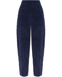 Emporio Armani - Loose-Fitting Trousers - Lyst