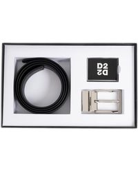 DSquared² - Belt With Interchangeable Buckles - Lyst