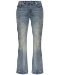 McQueen - Flared Leg Jeans - Lyst