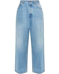 Vetements - Jeans With Logo - Lyst