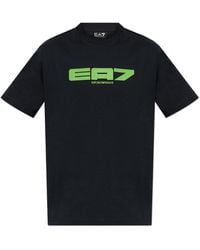 EA7 - T-Shirt With Logo - Lyst
