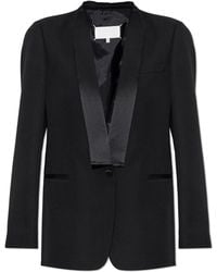 Maison Margiela - Wool Blazer With Single Vent - Lyst