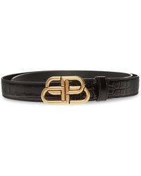 Balenciaga - Belt With Logo - Lyst
