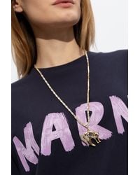 Marni - Necklace With Cat Charm - Lyst