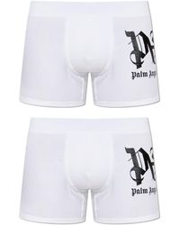 Palm Angels - Two-Pack Of Boxers With Logo - Lyst
