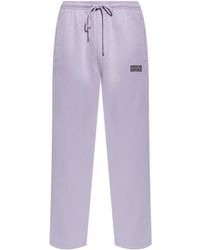 American Vintage - Sweatpants With Printed Logo - Lyst