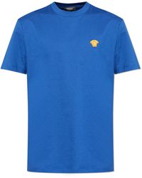 Versace - T-Shirt With Patch - Lyst