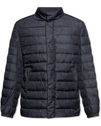 Etro - Down Jacket With Stand-up Collar, - Lyst