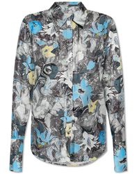 Tory Burch - Shirt With Floral Pattern - Lyst