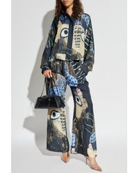 Munthe - Silk Trousers "Arum" - Lyst