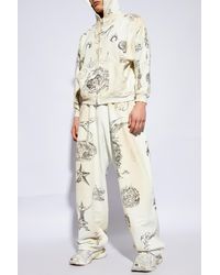 Balenciaga - Sweatpants With Prints - Lyst
