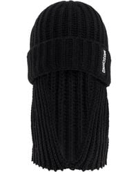 Moschino - Balaclava With Logo Patch - Lyst