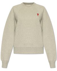 Ami Paris - Sweatshirt With Logo, ' - Lyst