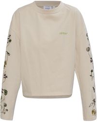 Off-White c/o Virgil Abloh - T-Shirt With Logo - Lyst