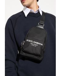 Dolce & Gabbana - One-Shoulder Backpack - Lyst