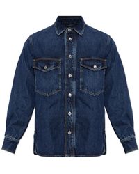 AllSaints - Denim Shirt 'Albin' - Lyst