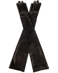 Balenciaga - Leather Gloves - Lyst