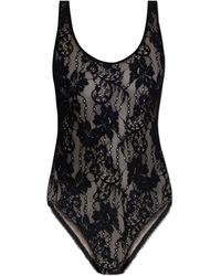 Zimmermann - Lace Bodysuit With Shoulder Straps - Lyst